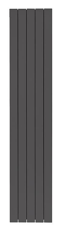 Aluminium-Heizkörper Garda S90 Typ 1600-3 Glieder, Farbe Slate Grey (Schiefergrau) RAL 7015 Matt Aluminium-Heizkörper Garda S90 Typ 1600-3 Glieder, Farbe Slate Grey (Schiefergrau) RAL 7015 Matt