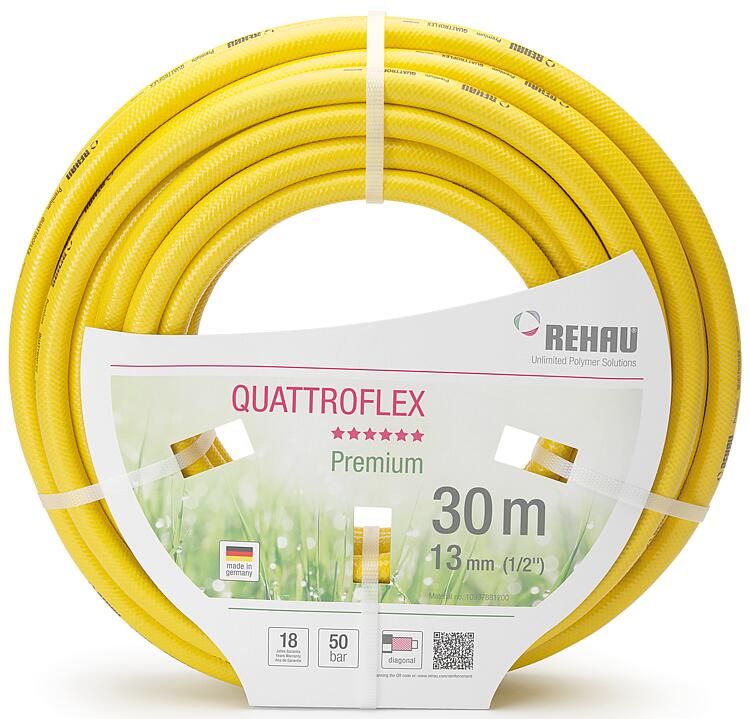 Wasserschlauch QUATTROFLEX DN15(1/2") 13 mm Länge 30m Wasserschlauch QUATTROFLEX DN15(1/2") 13 mm Länge 30m
