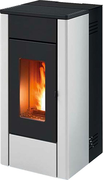 Pelletofen MCZ May Air 7 R, Grundgerät mit Verkleidung Weiß Metall, 7,0 KW Pelletofen MCZ May Air 7 R, Grundgerät mit Verkleidung Weiß Metall, 7,0 KW