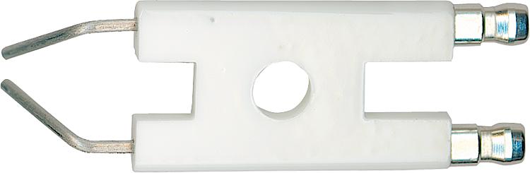 Doppelzündelektrode für Elco EL01, EL01A, EL02 Anschluss 6,3 mm Ref.-Nr.: 333.30 Doppelzündelektrode für Elco EL01, EL01A, EL02 Anschluss 6,3 mm Ref.-Nr.: 333.30