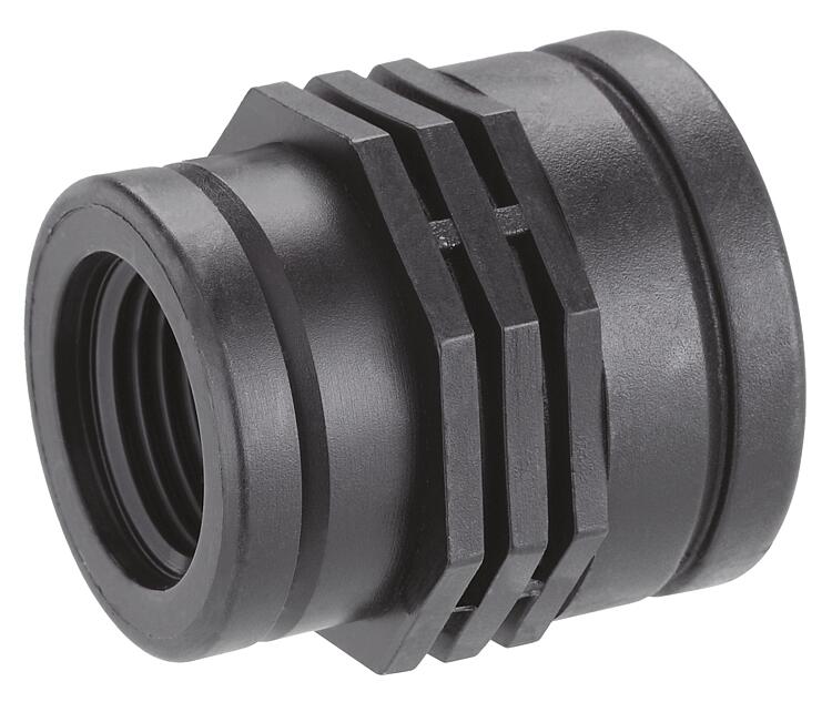 Reduziermuffe DN20 (3/4"), IG x DN15 (1/2"), IG