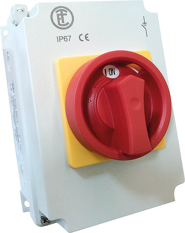 Revisionsschalter PM 55/3 NV max. 690V,25A, 3-polig
