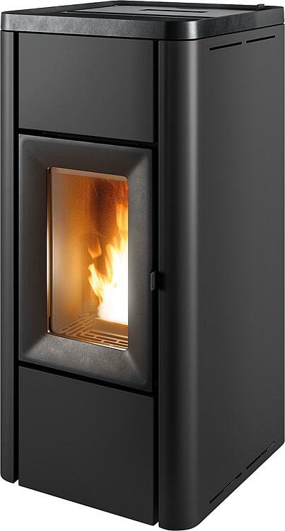 Pelletofen MCZ GHEA Air 6 R, Grundgerät mit Verkleidung Metall Dark_308 Pelletofen MCZ GHEA Air 6 R, Grundgerät mit Verkleidung Metall Dark_308