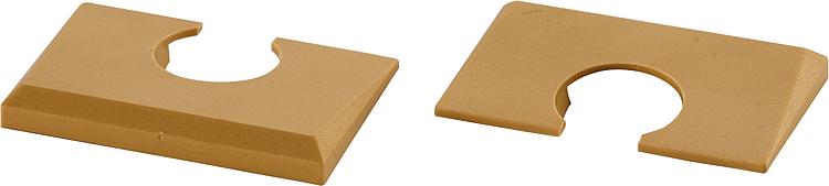 Abdeckrosette 12mm Buche f.SL Abdeckrosette 12mm Buche f.SL