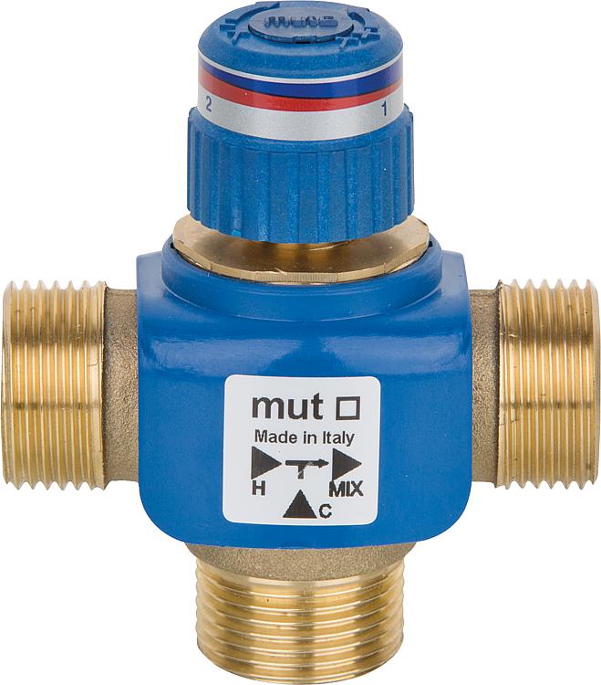 Thermomischer RAW Einstellbereich 20-43C KVS 4, DN 25 (1") Thermomischer RAW Einstellbereich 20-43C KVS 4, DN 25 (1")