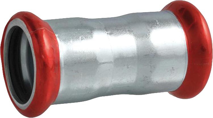 C-Stahl Pressfitting M-Kontur Muffe (i/i) 15 mm