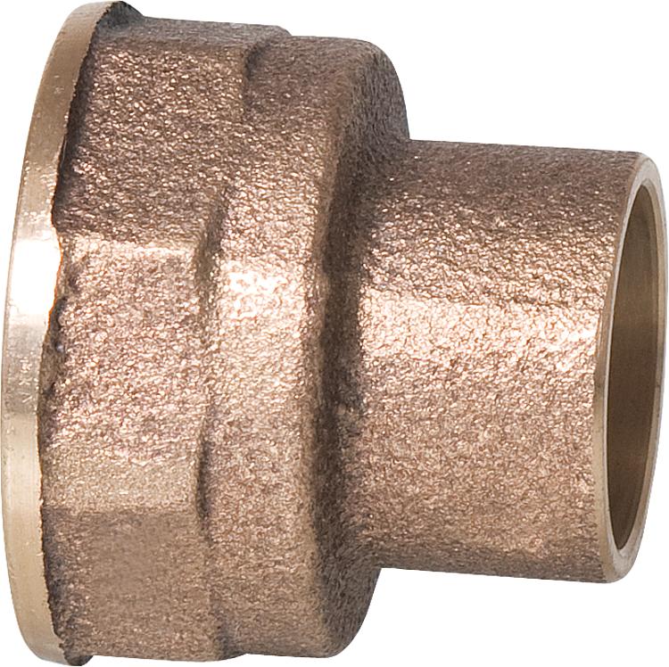 Rotgußlötfitting 4270g Übergangsmuffe, 16mm x 3/8" IG Rotgußlötfitting 4270g Übergangsmuffe, 16mm x 3/8" IG