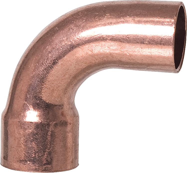 Kupfer-Lötfitting Bogen I/A, 90  5001a 16mm