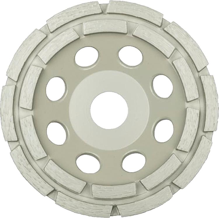 Diamantschleifteller KLINGSPOR 100 x 22,23 mm, 2-reihig