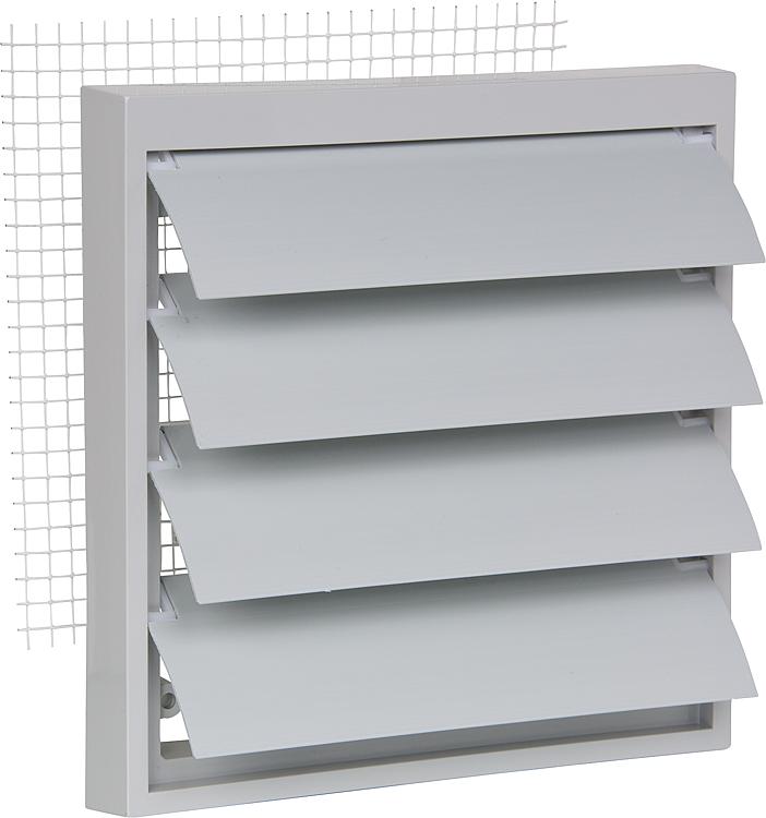 Helios Regenabweisgitter RAG 250 290 x 290 mm Helios Regenabweisgitter RAG 250 290 x 290 mm