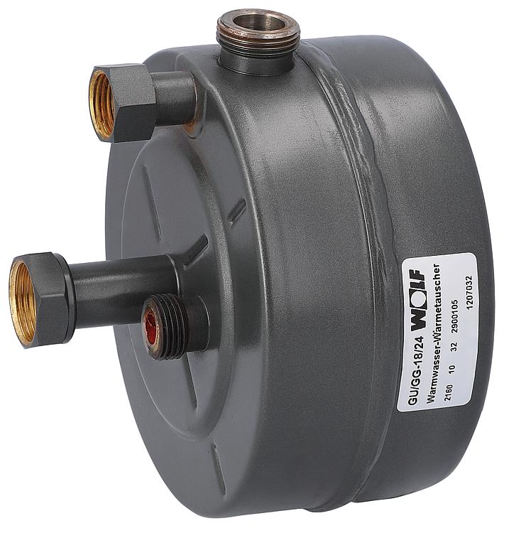 Warmwasserwärmetauscher Wolf 290010599 Warmwasserwärmetauscher Wolf 290010599