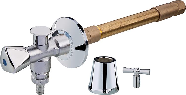 Außenarmatur frostsicher 1/2" DVGW-geprüft Rohrbelüfter Steckschlüssel inkl. Dre Außenarmatur frostsicher 1/2" DVGW-geprüft Rohrbelüfter Steckschlüssel inkl. Dre