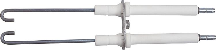 Doppelzündelektrode für Buderus Raketenbrenner BE/BE-A 68 kW / Typ 4 L58,5 / 630