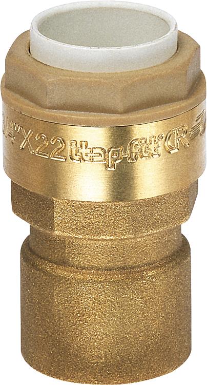 Steckfitting Übergangsmuffe 12mm x 1/2" Steckfitting Übergangsmuffe 12mm x 1/2"