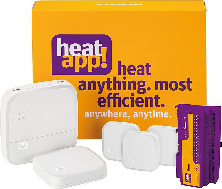 heatapp Startsystem "floor" Starter-SetFußbodenheizung heatapp Startsystem "floor" Starter-SetFußbodenheizung