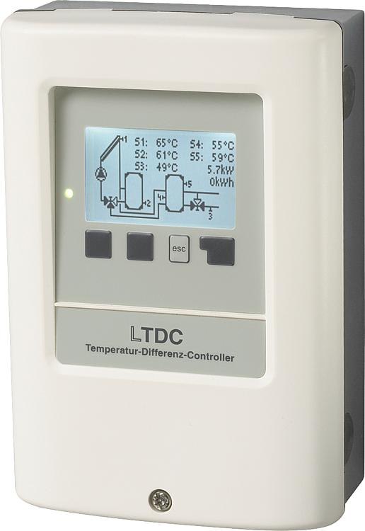 Temperatur-Differenz-Controller Sorel-LTDC-V4, 6 Sensoreingänge Temperatur-Differenz-Controller Sorel-LTDC-V4, 6 Sensoreingänge