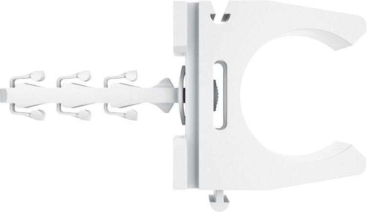 Rohrclip Steckfix plus Spannweite 20-21mm VPE: 100 Stück