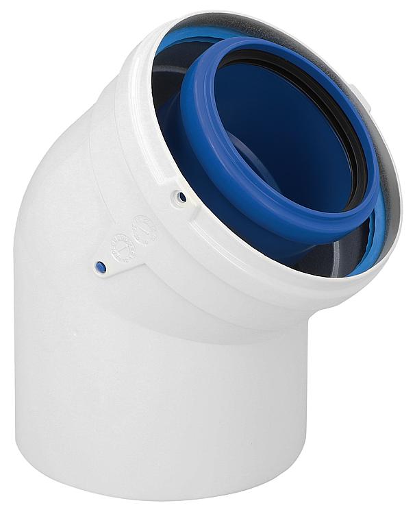 CondensBlue AZ Bogen 45  DN 100/150 CondensBlue AZ Bogen 45  DN 100/150