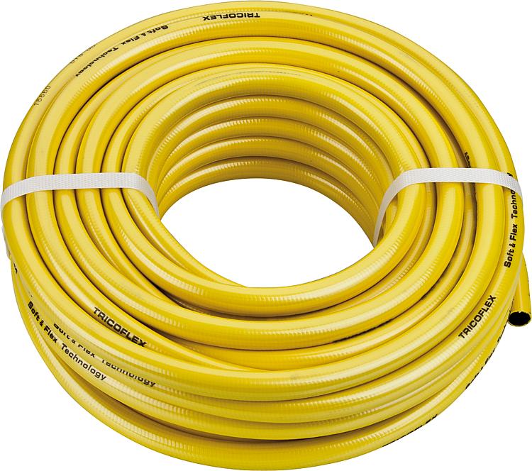 Wasserschlauch Tricoflex 1/2"-12,5 mm, 50 m, gelb Wasserschlauch Tricoflex 1/2"-12,5 mm, 50 m, gelb