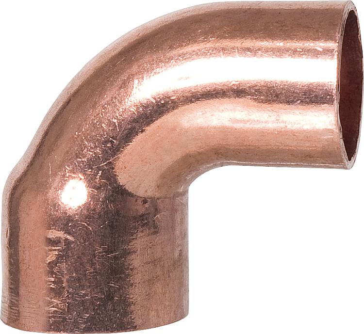 Kupfer-Lötfitting Winkel 90 , I/A, 509216 mm