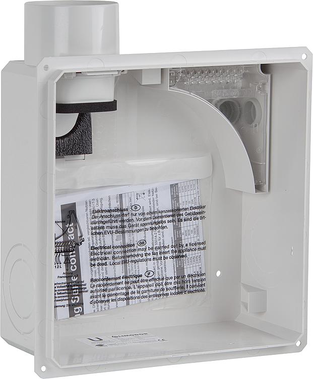 Unterputzkasten Limodor compact/II-AS,Zweitraumanschluss, Abluftstutzen DN80 sei Unterputzkasten Limodor compact/II-AS,Zweitraumanschluss, Abluftstutzen DN80 sei