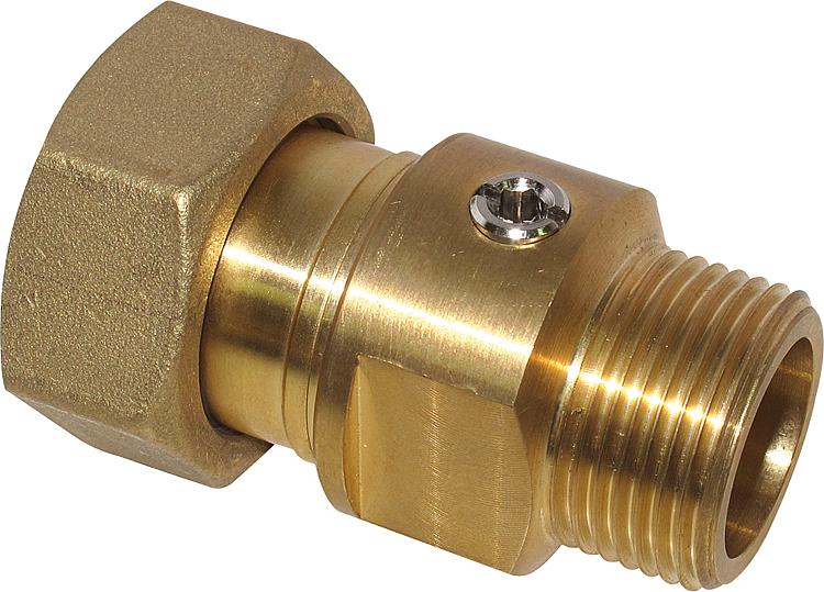 Absperrkugelhahn Easyflow DN20(3/4") AGxDN25 (1") ÜMW Absperrkugelhahn Easyflow DN20(3/4") AGxDN25 (1") ÜMW