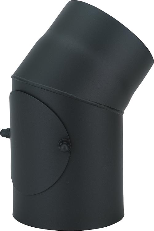 Rauchrohrbogen geschweisst 45 Grad, 150mm Rauchrohrbogen geschweisst 45 Grad, 150mm
