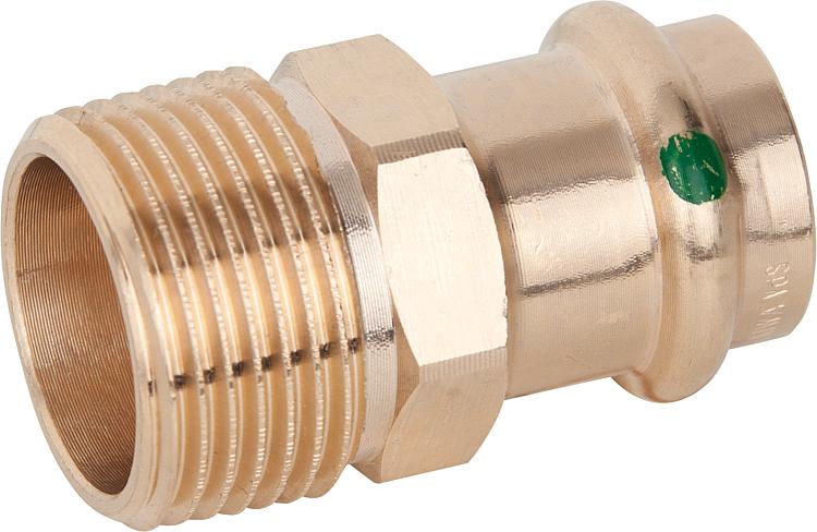 Sanpress Übergangsstück Modell 2211, mit V-Contur 12x1/2 AG Sanpress Übergangsstück Modell 2211, mit V-Contur 12x1/2 AG