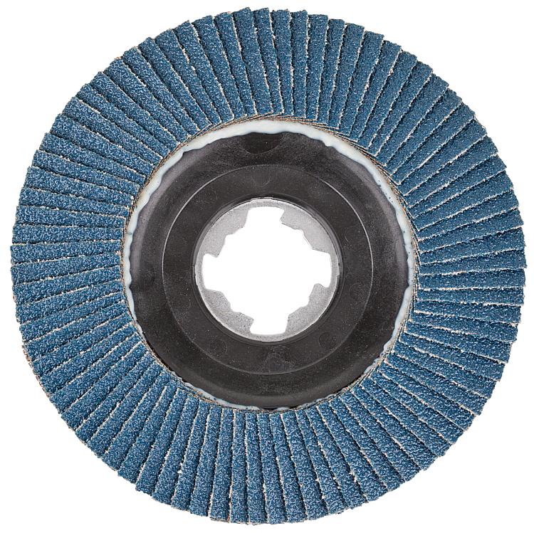 Lamellenschleifteller BOSCH gekröpft mit X-Lock Aufnahme Ø 115mm K60