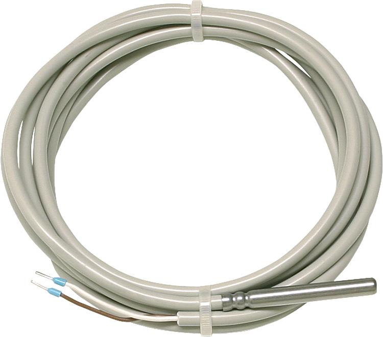 JUMO-Temperaturfühler PT 100 Messbereich -5...80 C Länge 2500 mm PVC JUMO-Temperaturfühler PT 100 Messbereich -5...80 C Länge 2500 mm PVC