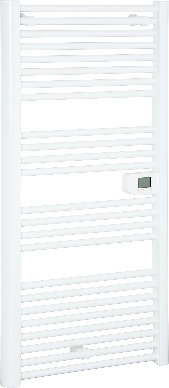 Elektrischer Handtuchheizkörper Mod.Secco 350 Watt, Farbe weiß RAL 9016 Elektrischer Handtuchheizkörper Mod.Secco 350 Watt, Farbe weiß RAL 9016