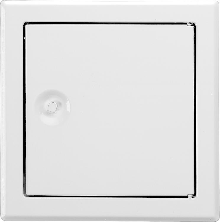 Revisionstür Softline Weiß mit Vierkantschlüssel Einbaumaß 150x200mm Revisionstür Softline Weiß mit Vierkantschlüssel Einbaumaß 150x200mm