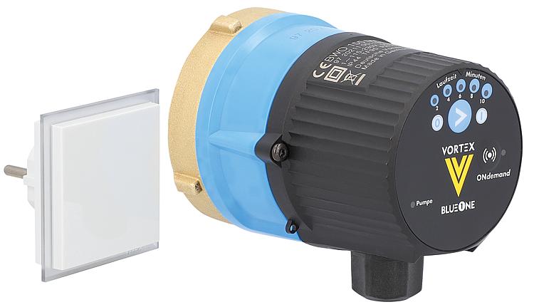 Trinkwasser-Zirkulationspumpe Servicemotor Vortex BWO 155 MA Funktschalter