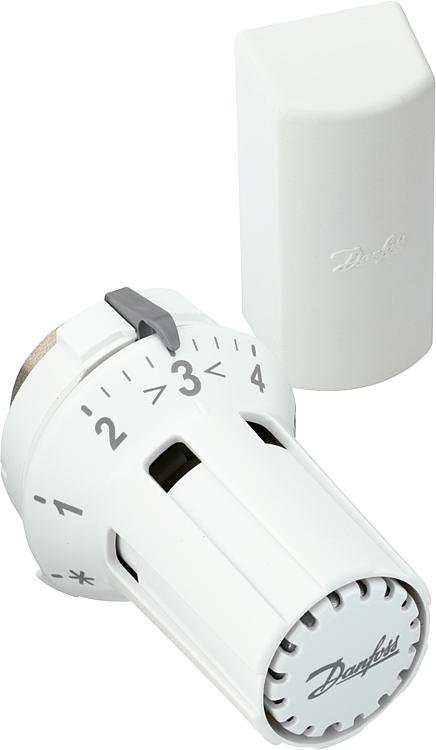 Thermostatkopf Danfoss RAW-K5032, FarbeRAL 9016, weiß, Fernfühler