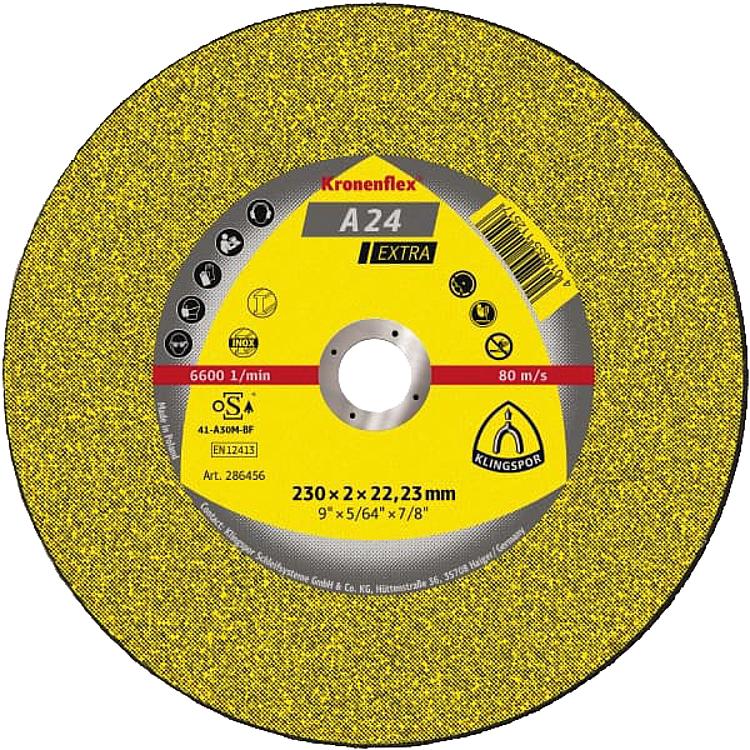 Trennscheibe KLINGSPOR 115x2,5x22,23mm Trennscheibe KLINGSPOR 115x2,5x22,23mm