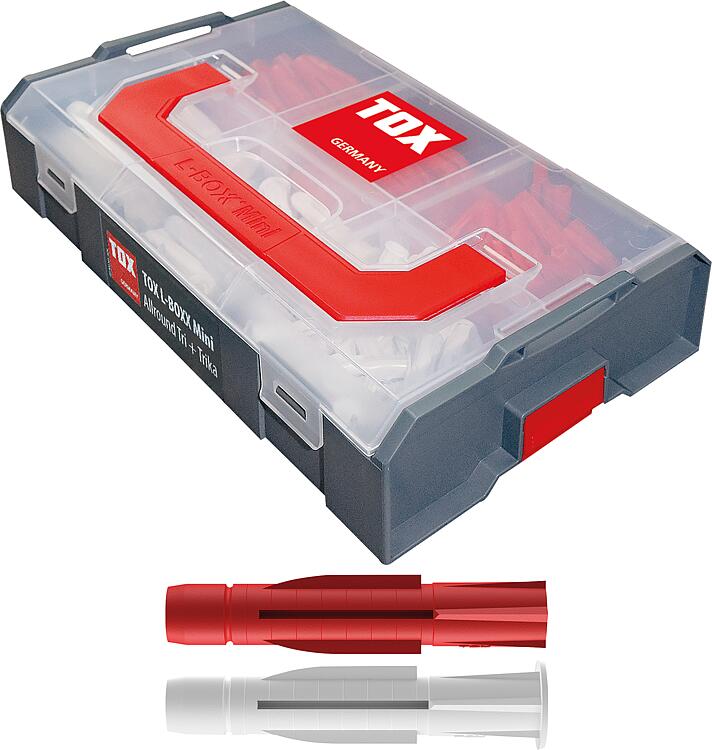 TOX L-BOXX Mini Allzweckdübel Allround Tri+Trika Sortiment 200 teilig