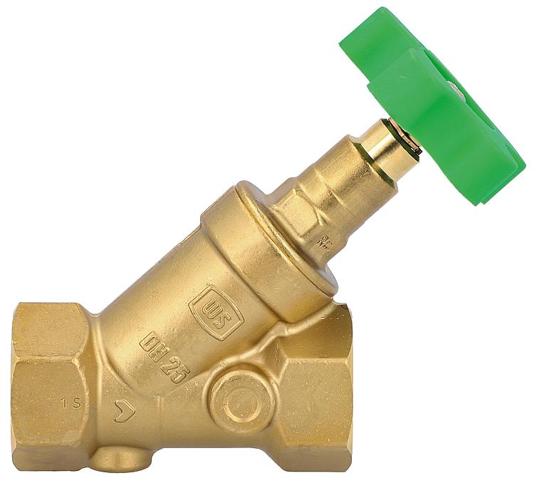 WS Freistromventil DN20 nichtsteigende Spindel, Rp 3/4" WS Freistromventil DN20 nichtsteigende Spindel, Rp 3/4"