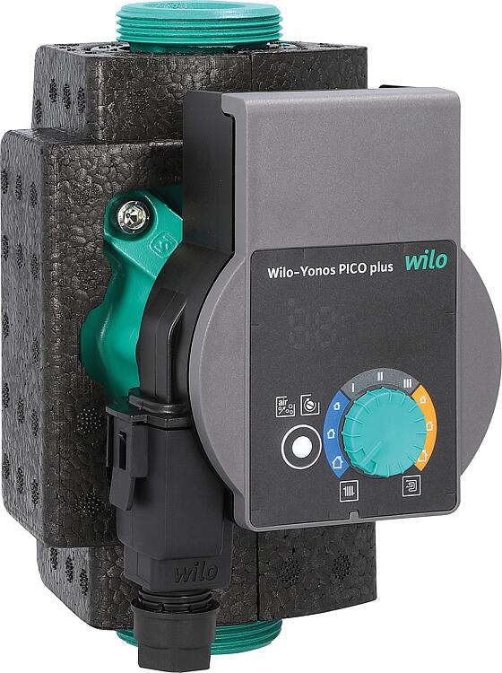 Umwälzpumpe Wilo Yonos Pico plus 15/1-4DN15(1/2"), BL: 130mm, 230V/AC Umwälzpumpe Wilo Yonos Pico plus 15/1-4DN15(1/2"), BL: 130mm, 230V/AC
