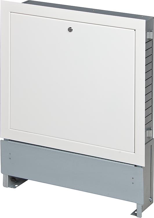 WS-VU 1/L Einbau-Verteilerschrank BxHxT452x705x110 weiß