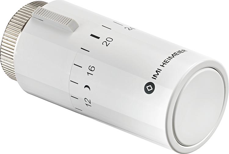 Thermostatkopf Heimeier Typ Halo, weiß RAL 9016 Thermostatkopf Heimeier Typ Halo, weiß RAL 9016