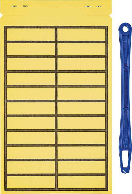 Hinweisplakette Elektrokabel, 220 Stück Hinweisplakette Elektrokabel, 220 Stück