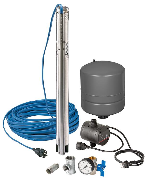 Wasserversorgungspaket GRUNDFOS SQ3-40 1x230V PC15 Wasserversorgungspaket GRUNDFOS SQ3-40 1x230V PC15
