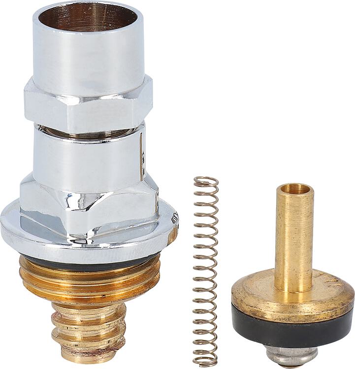 Steckschlüssel-Oberteil mit Rückflussverhinderer DN15 (1/2") verchromt Steckschlüssel-Oberteil mit Rückflussverhinderer DN15 (1/2") verchromt