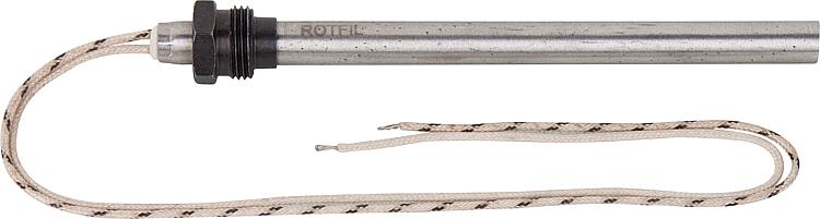 Glühzünder für Pelletofen 9,5x131mm mit3/8" Schraubnippel Gesamtlänge: 145mm, 23