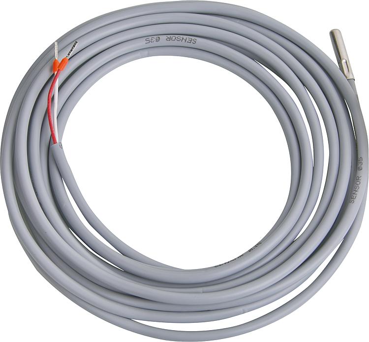 Temperaturfühler TT/P4 mit 4 m PVC-Kabel 95 C Temperaturfühler TT/P4 mit 4 m PVC-Kabel 95 C
