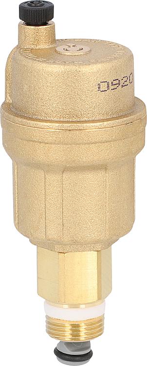 Automatischer Schnellentlüfter Robocal Typ 5027 3/8" AG, Caleffi Messing mit Absperrventil Automatischer Schnellentlüfter Robocal Typ 5027 3/8" AG, Caleffi Messing mit Absperrventil