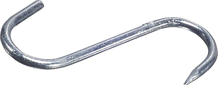 S-Haken,1 Spitze,galv. verzinkt, 5,2x140   VPE  20 Stück