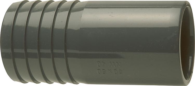 PVC-U - Klebefitting Druckschlauchtülle, 10 mm PVC-U - Klebefitting Druckschlauchtülle, 10 mm