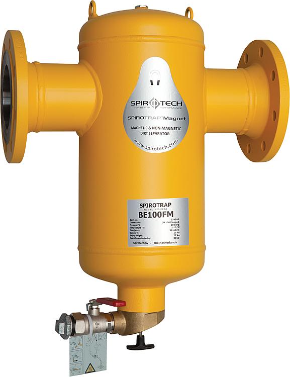 Magnetit- und Schlammabscheider Spirotrap DN50, Flanschausführung