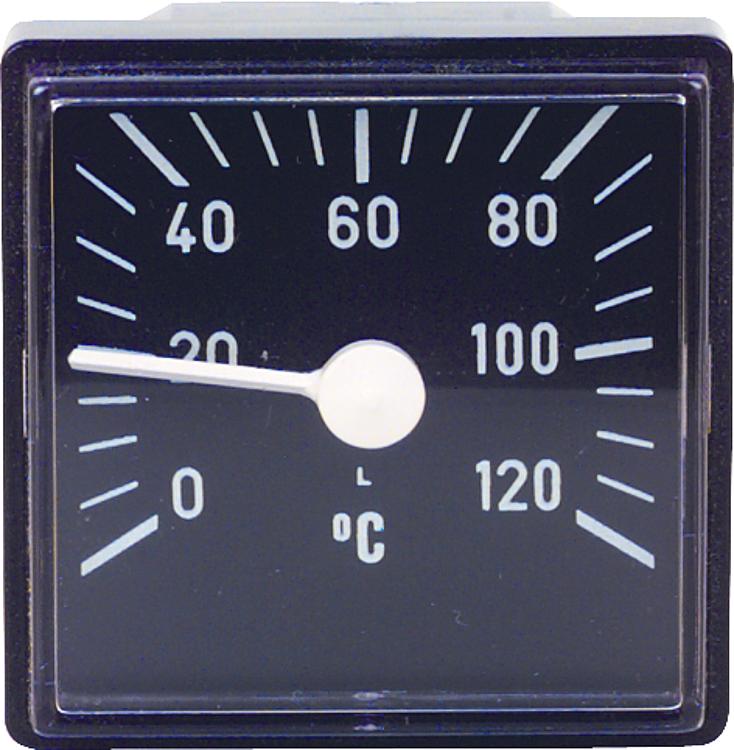 Fernthermometer Typ D quadratisch 0 bis 120 °C Fernthermometer Typ D quadratisch 0 bis 120 °C